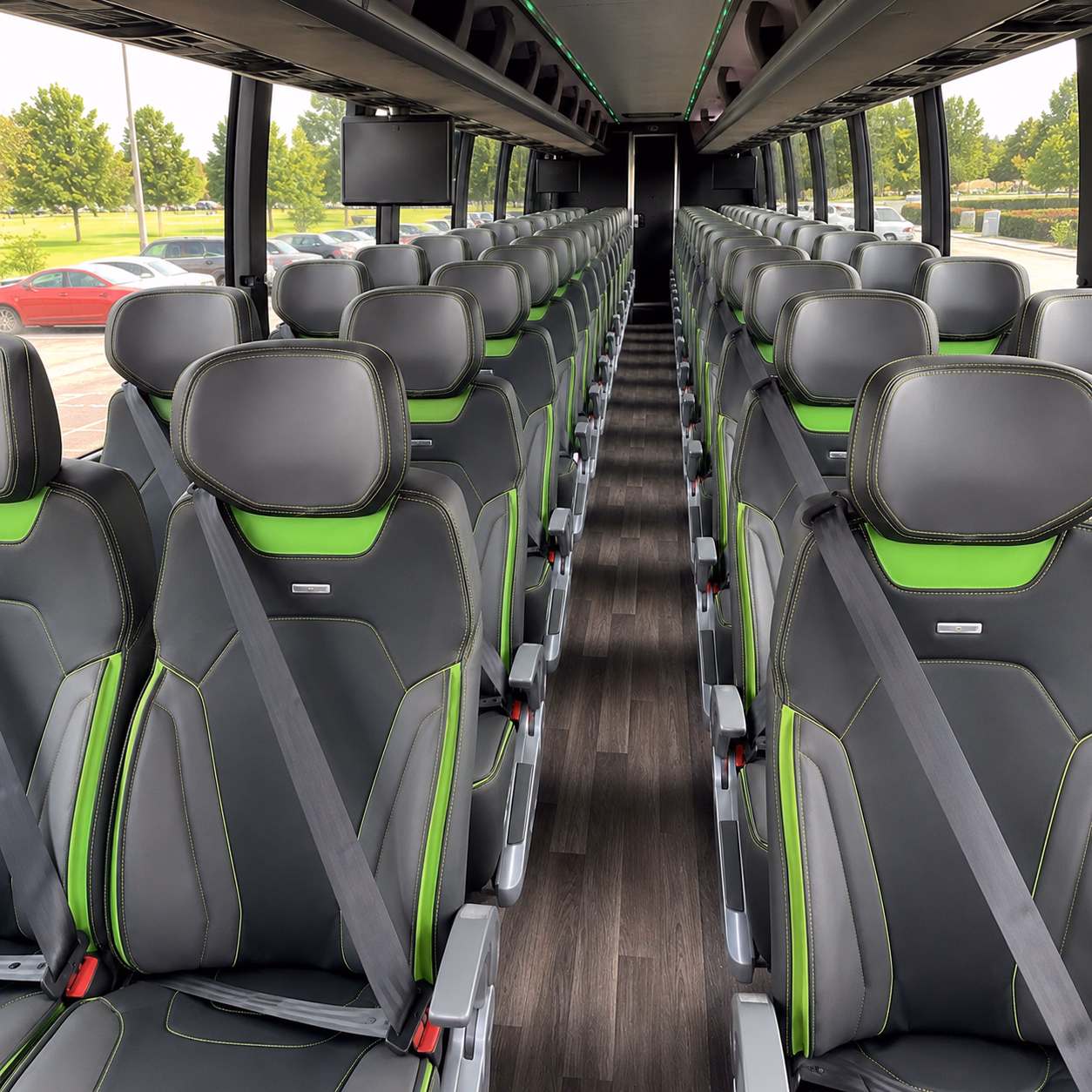 norfolk employee transportation onboard seating