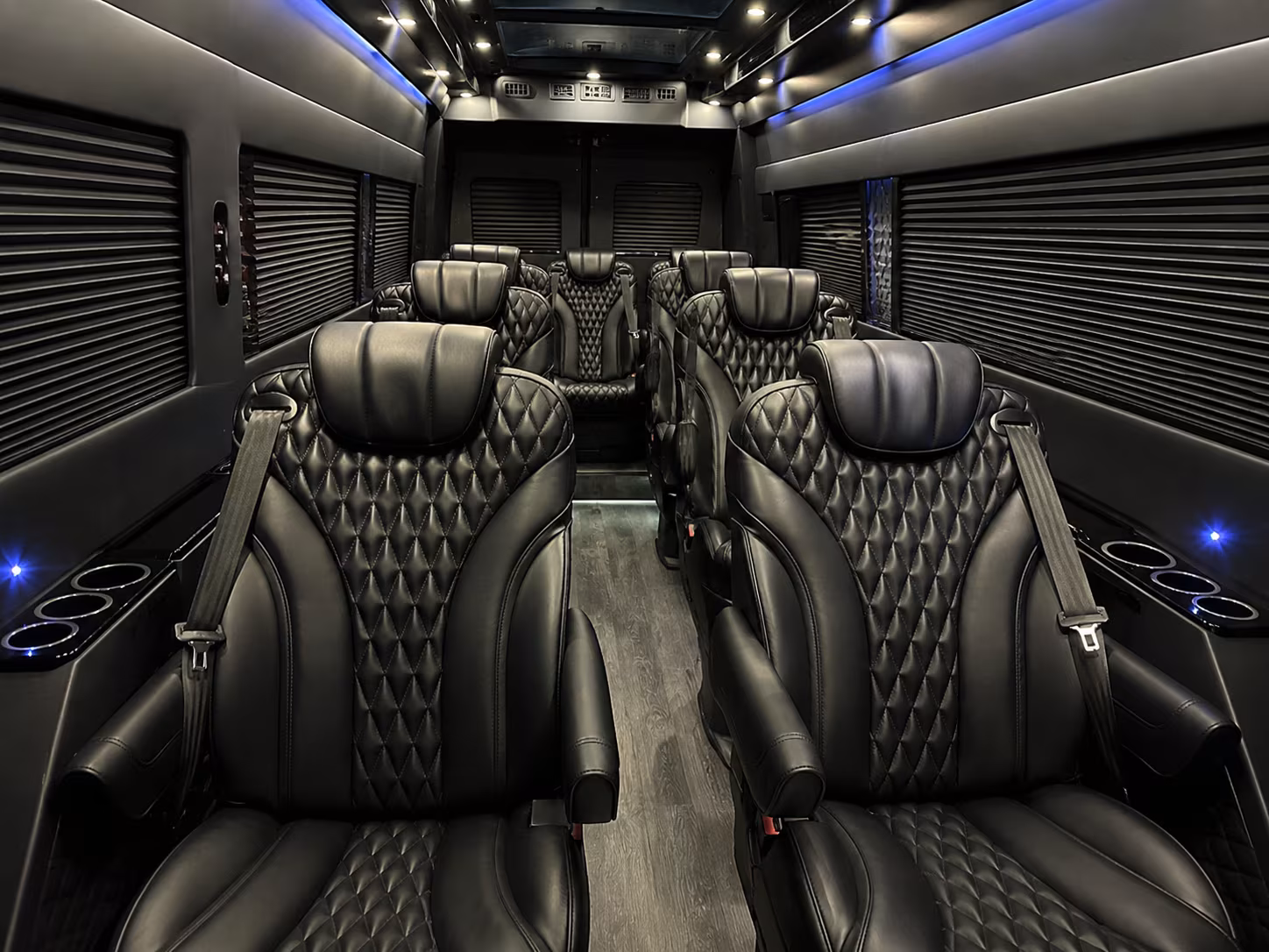 norfolk wedding transportation onboard seating